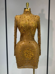 Rhinestone Luxury evening Dress