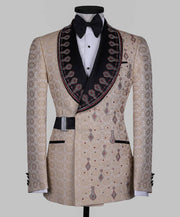 Luxury Embellished Tuxedo – Men’s Statement Formal & Wedding Suit