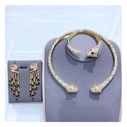 Wild Luxe Leopard CZ Set