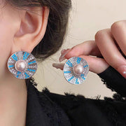 Lustra Pearl CZ Earrings