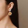 FrostBloom CZ Earrings