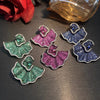 TwirlGlow CZ Earrings