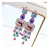 Radiant Tassel Cascade Earrings