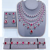 Celestia Teardrop CZ Layered Set