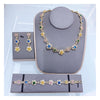 FloraLink CZ Jewelry Set