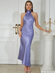 Fifi Backless Silk Dress