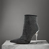 Custom Handmade Luxurious Rhinestone Boots – Ladies High Heel Boots