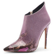 Elegant Ankle Boots for Women – Pointed Toe Stiletto High Heels