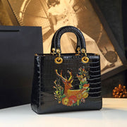 Deer Head Design Women’s Crossbody Shoulder Bag