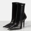 Bolsas De Mujer Thin Heel Ankle Calf High Boots – Women’s Shoes