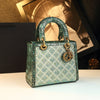 Heavy Industry Fashion Women’s Diamond-Inlaid Handbag