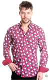 Mizumi Couture Men’s Slim Fit Italian Cotton Long Sleeve Dress Shirt – Modern Business Casual