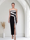 Black&White Evening Gown
