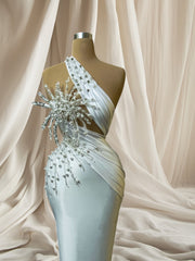Bridal Elegance – Satin Splendor Gown