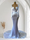 White Wedding Elegance Gown – Embellished Sweetheart Neckline