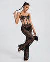 exy Lace See-Through Jumpsuit