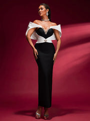 Unique & Elegant Bandage Evening Dress