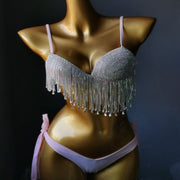 Goddess Sparkle Tassel Bikini