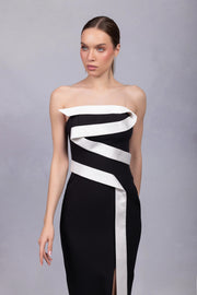 Black&White Evening Gown