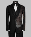 Embroidered Lion Sophisticated Men’s Tuxedo
