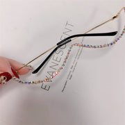 Rhinestone Glass Frames Eye Glasses