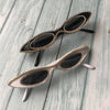ZAOLIHU Sexy Small Cat Eye Diamond Luxury Sun Glasses.